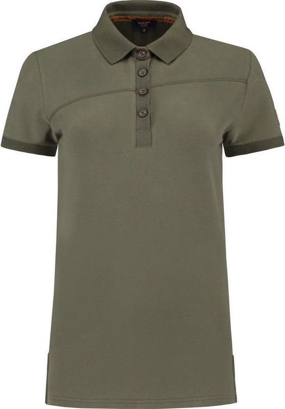 Tricorp 204003 Poloshirt Premium Naden Dames - Legergroen