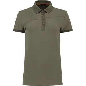 Tricorp 204003 Poloshirt Premium Naden Dames - Legergroen