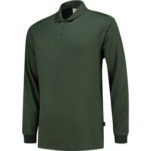 Tricorp - UV-poloshirt Longsleeve Voor Volwassenen - Cooldry - Flesgroen