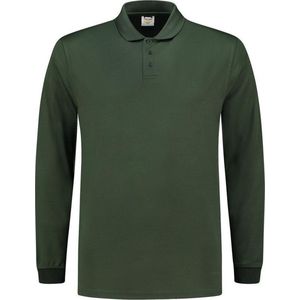 Tricorp 202005 Poloshirt UV Block Cooldry Lange Mouw - Flessengroen