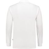 Tricorp 202005 Poloshirt UV Block Cooldry Lange Mouw - Wit