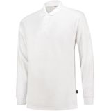 Tricorp 202005 Poloshirt UV Block Cooldry Lange Mouw - Wit