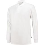 Tricorp 202005 Poloshirt UV Block Cooldry Lange Mouw - Wit
