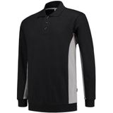 Tricorp 302003 Polosweater Bicolor - Zwart/Grijs
