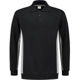 Tricorp 302003 Polosweater Bicolor - Zwart/Grijs