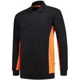 Tricorp 302003 Polosweater Bicolor - Zwart/Oranje