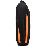 Tricorp 302003 Polosweater Bicolor - Zwart/Oranje
