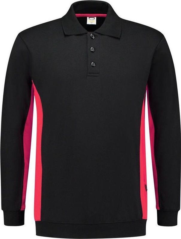 Tricorp - 302003 - Polosweater - Zwart/Rood