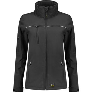 Tricorp softshell jack luxe dames - 402009 - donkergrijs - maat 3XL