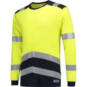 Tricorp 103003 T-Shirt Multinorm Bicolor - Fluo Geel Inkt