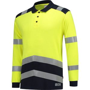Tricorp 103003 T-Shirt Multinorm Bicolor - Fluo Geel Inkt