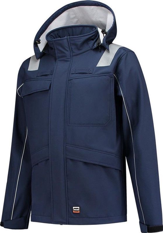 Tricorp - 403012 - Softshell Multinorm - Blauw - 60% Modacryl 38% Polyester