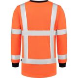 Knoxfield Winterjas pilot jack HV fluor oranje, maat M