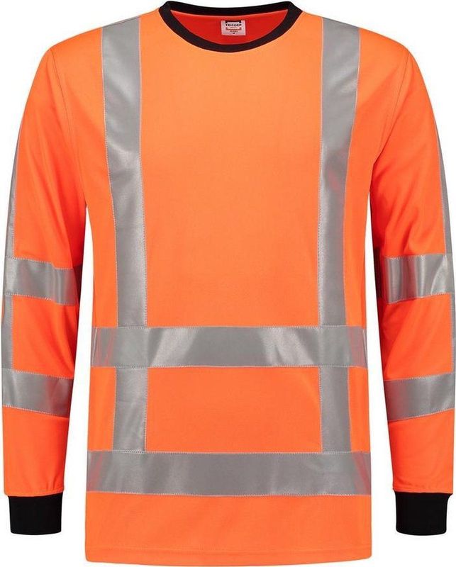 Knoxfield Winterjas pilot jack HV fluor oranje, maat M