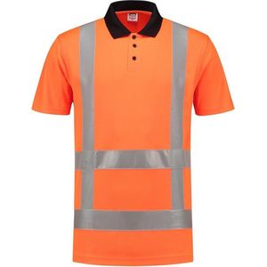 Tricorp polo RWS Birdseye - fluor oranje - 203006