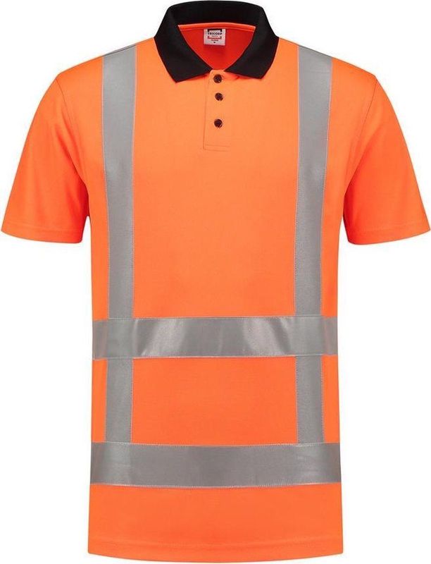 Tricorp polo RWS Birdseye - fluor oranje - 203006