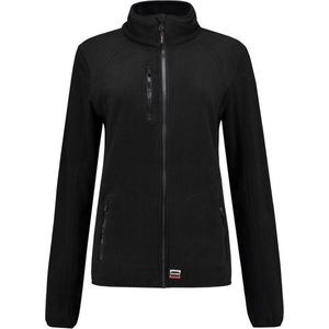 Sweatvest - Fleece Luxe - Dames - Zwart - Microfleece