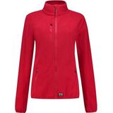 Tricorp 301011 Sweatvest Fleece Luxe Dames - Rood