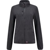 Tricorp - 301011 - Sweatvest - Donkergrijs - Fleece Luxe Dames