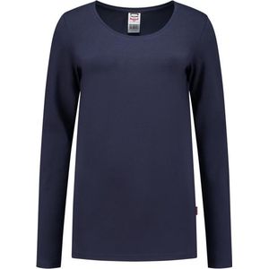 Tricorp T-shirt Lange Mouw Dames 101010 Ink