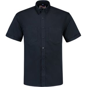 Tricorp - Basis Korte Mouw Werkhemd - 701003 - Button-down Model - 60% Gekamd Katoen - 40% Polyester