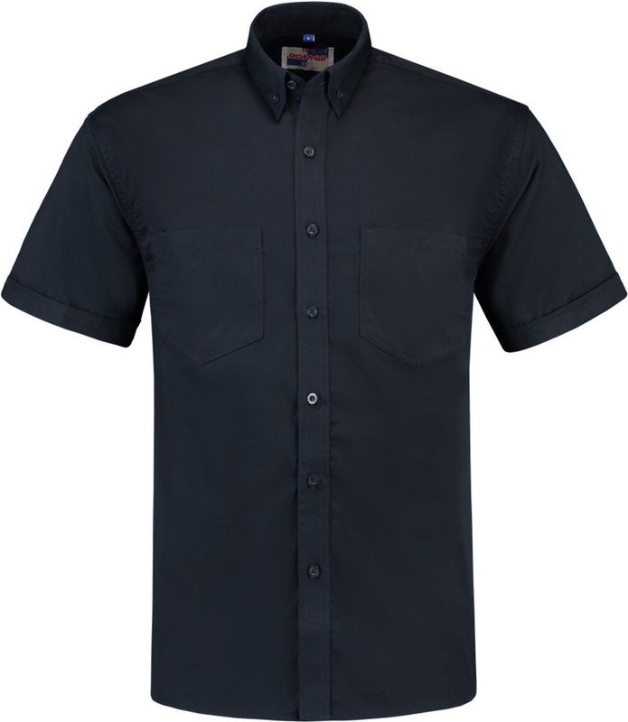 Tricorp - Basis Korte Mouw Werkhemd - 701003 - Button-down Model - 60% Gekamd Katoen - 40% Polyester