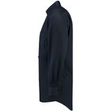 Tricorp 701004 Werkhemd Lange Mouw Basis Marineblauw maat 3XL