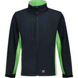 Tricorp - Softshell Bicolor 402002 - Jack - Navy/Lime