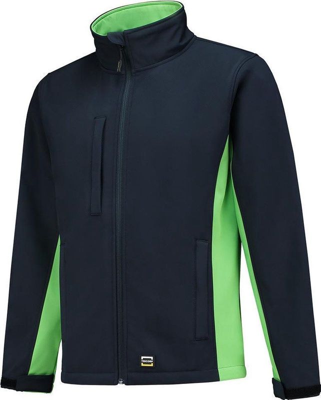 Tricorp - Softshell Bicolor 402002 - Jack - Navy/Lime