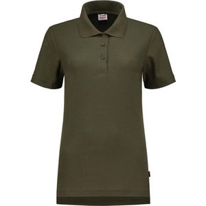 Tricorp 201006 Poloshirt Fitted Dames - Legergroen