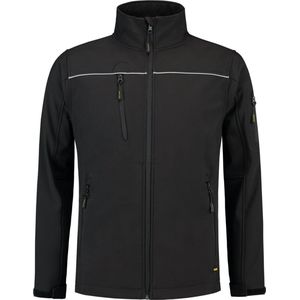 Tricorp Softshell Luxe Kids 402016 - Zwart - Maat 116