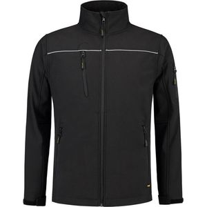 Tricorp Softshell Luxe Kids 402016 - Zwart - Maat 164