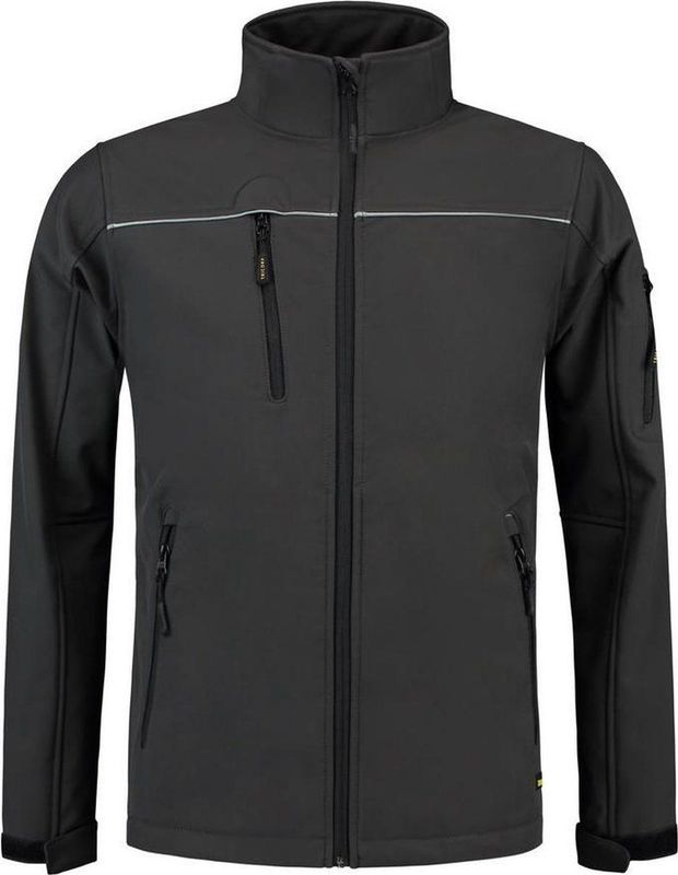 Tricorp Softshell Luxe Kids 402016 - Donkergrijs