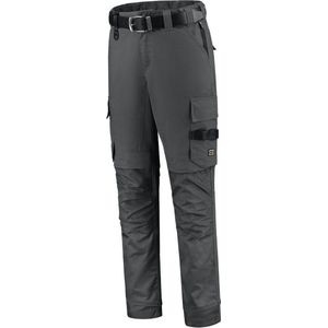 Tricorp - Werkbroek Twill Cordura Stretch 502020 - Donkergrijs - Slijtvaste Werkbroek