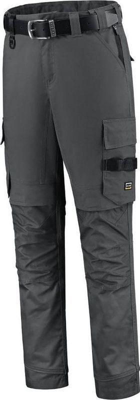 Tricorp - Werkbroek Twill Cordura Stretch 502020 - Donkergrijs - Slijtvaste Werkbroek