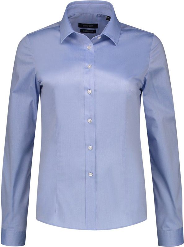 Tricorp - Blouse Stretch Slim Fit 705016 - Zwart - Professionele Blouse