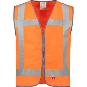 Tricorp 453017 Veiligheidsvest RWS Vlamvertragend Fluor Oranje maat M-L