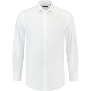 Tricorp - 705006 Overhemd - Wit - Katoen/Polyester/Elastaan