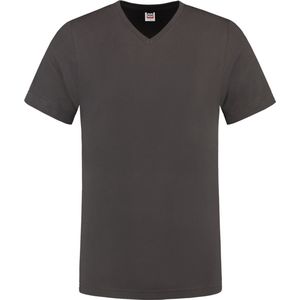 Tricorp 101005 T-Shirt V Hals Fitted - Donkergrijs