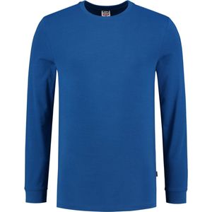 Tricorp 101015 T-Shirt Lange Mouw 60°C Wasbaar - Koningsblauw - XS