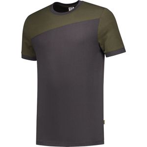 Tricorp T-shirt Bicolor Naden 102006 Donkergrijs Army