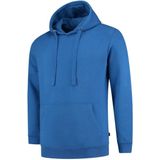 Tricorp - Sweater Capuchon - Koningsblauw - 60°C Wasbaar - American Fleece