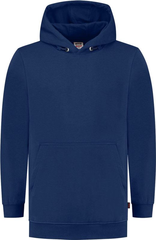 Tricorp - Sweater Capuchon - Koningsblauw - 60°C Wasbaar - American Fleece
