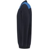 Tricorp Polo Sweater Bicolor Naden 302004 Navy / Koningsblauw
