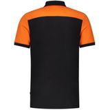 Mymo - Gebreide Trui - Zwart/Oranje - Pullover