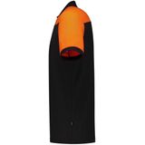 Mymo - Gebreide Trui - Zwart/Oranje - Pullover