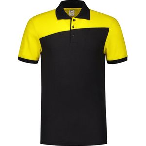 Tricorp Poloshirt Bicolor Naden 202006 Zwart Geel