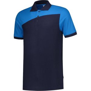 Tricorp Poloshirt Bicolor Naden 202006 Ink Turquoise