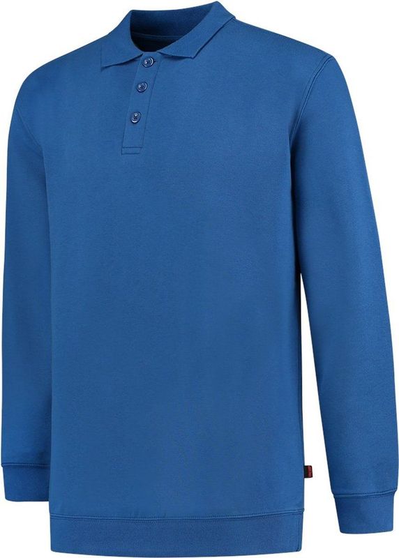 Tricorp - Polosweater - Blauw - Katoen/Polyester