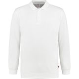 Tricorp 301016 Polosweater Boord 60°C Wasbaar Wit maat XXL